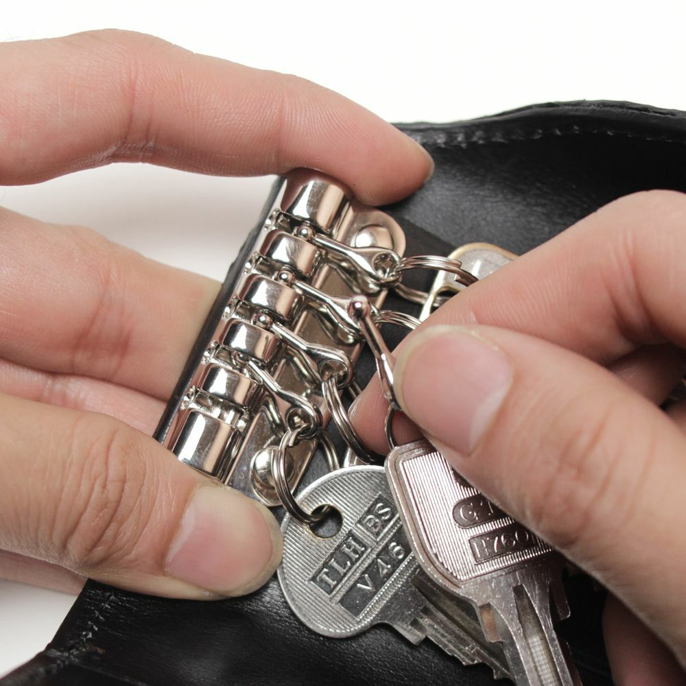 手帳型コンチョキーケース リザード（トカゲ革）│メンズ革小物通販 S