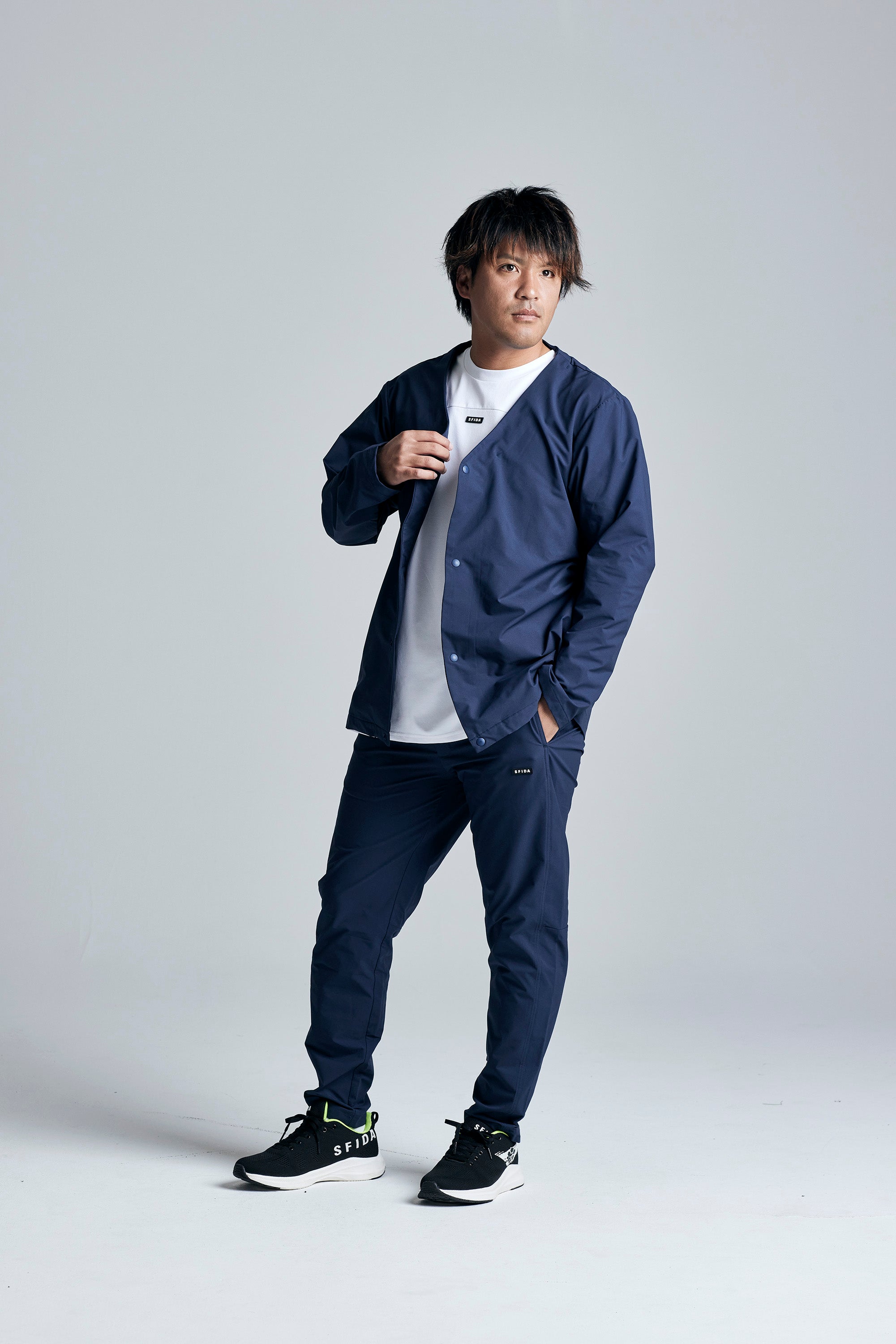 SOFTSHELL ノーカラージャケット - SFIDA Online Store