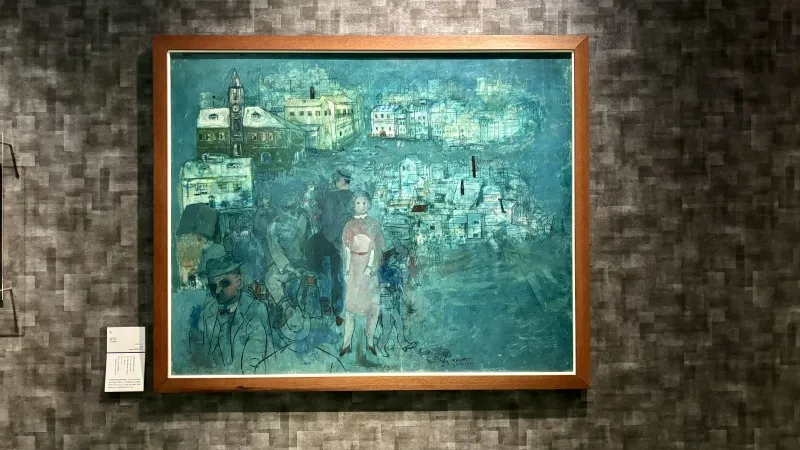 美しい文化財との競演。洋画家・松本竣介の魅力と生涯をたどる展覧会