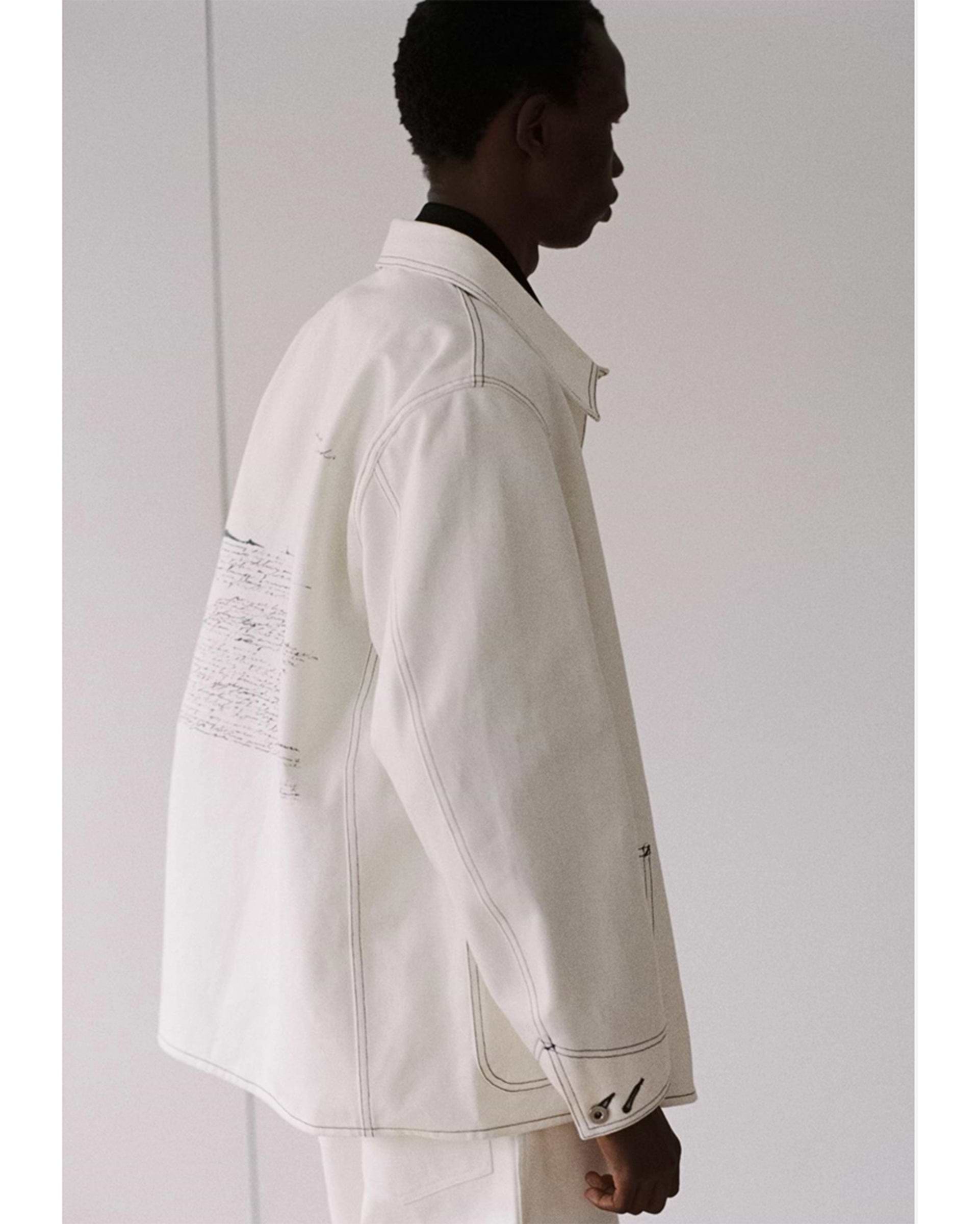 SEEALL】メモリアルカバーオール ホワイト | 日本製 ワーク