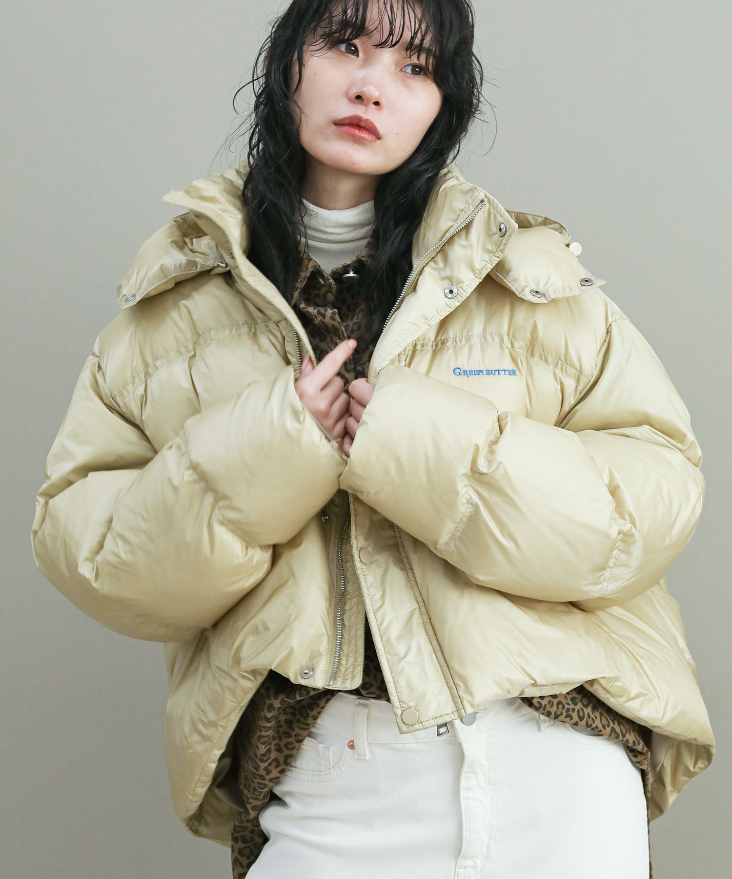 The rejoiceダックダウンジャケット【GREEN BUTEER】 | SEKIMIKI Online