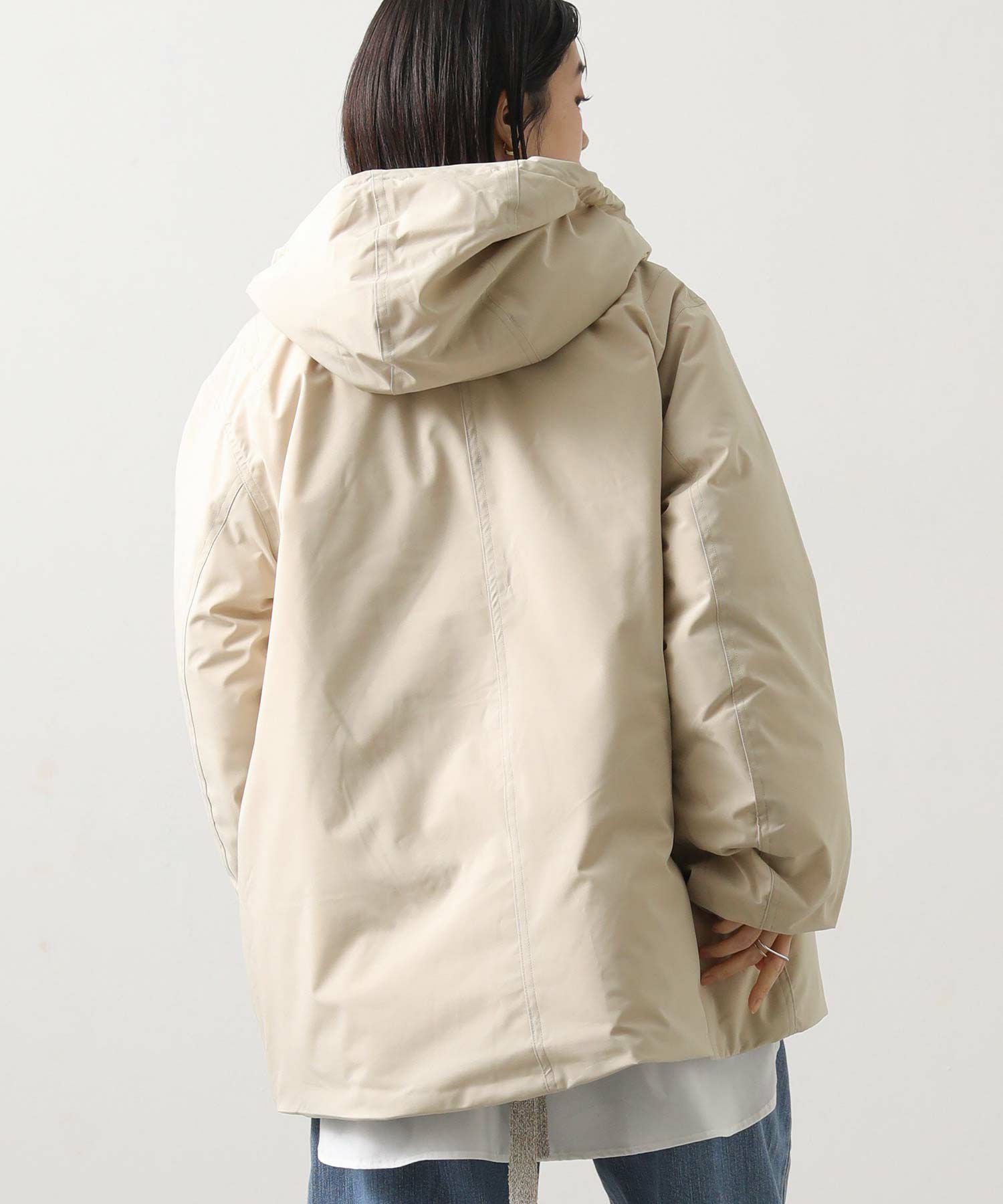 Gready Brilliantタフタフードダウン | SEKIMIKI Online