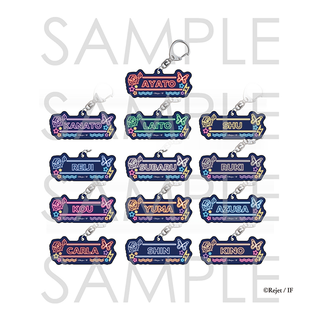 DIABOLIK LOVERS トレーディングネオン風アクキー | 乙女向け通販