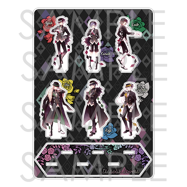 DIABOLIK LOVERS Evildoer アクリルジオラマセット Type A | 乙女向け