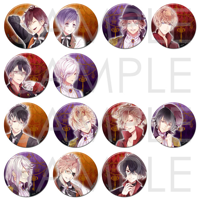 DIABOLIK LOVERS CHAOS LINEAGE ビッグ缶バッジ | 乙女向け通販サイト