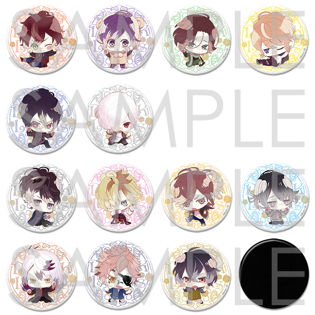 DIABOLIK LOVERS ちびっこヴァンパイア 躾(とじこめ) ビッグ缶バッジ