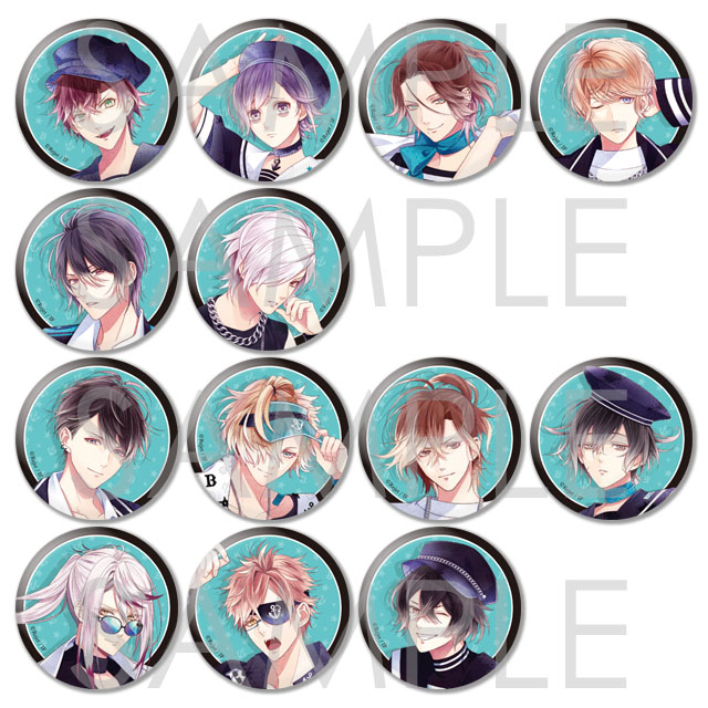 DIABOLIK LOVERS BLACK × AQUAMARINE ビッグ缶バッジ | 乙女向け通販