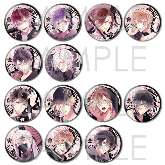 スバル セフィロト 限定 缶バッジ DIABOLIK LOVERS ディアラバ
