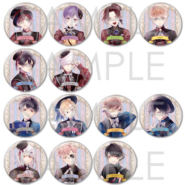 DIABOLIK LOVERS Millennium Children ビッグ缶バッジ | 乙女向け通販