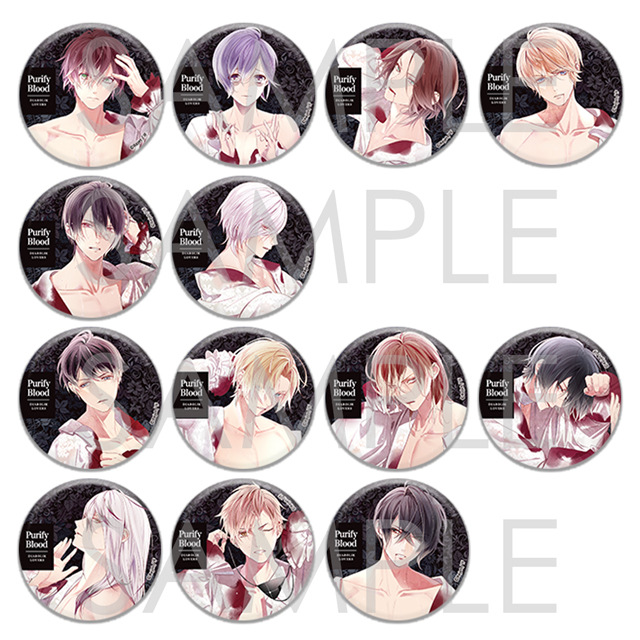 DIABOLIK LOVERS Purify Blood ビッグ缶バッジ | 乙女向け通販サイト