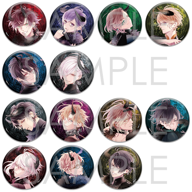 DIABOLIK LOVERS BLOOD HORN ビッグ缶バッジ | 乙女向け通販サイト