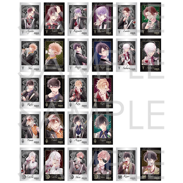 DIABOLIK LOVERS CLUB真万魔殿 ポラ風カード | 乙女向け通販サイト