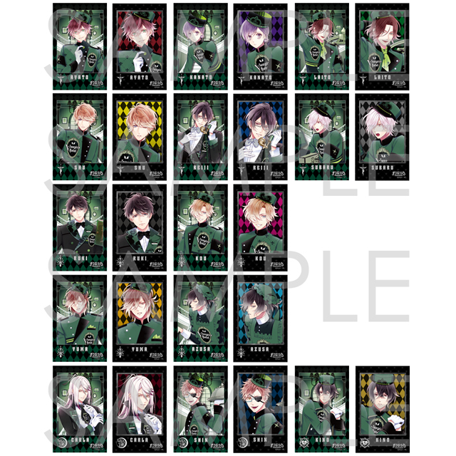 DIABOLIK LOVERS Vampire hotel ポラ風ラメカード | 乙女向け通販
