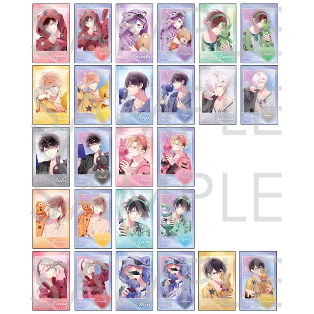 DIABOLIK LOVERS MoonRabbit Bath ポラ風ラメカード | 乙女向け通販