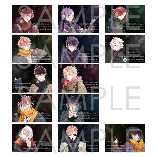 DIABOLIK LOVERS Winter of Lovers ブロマイド | 乙女向け通販サイト