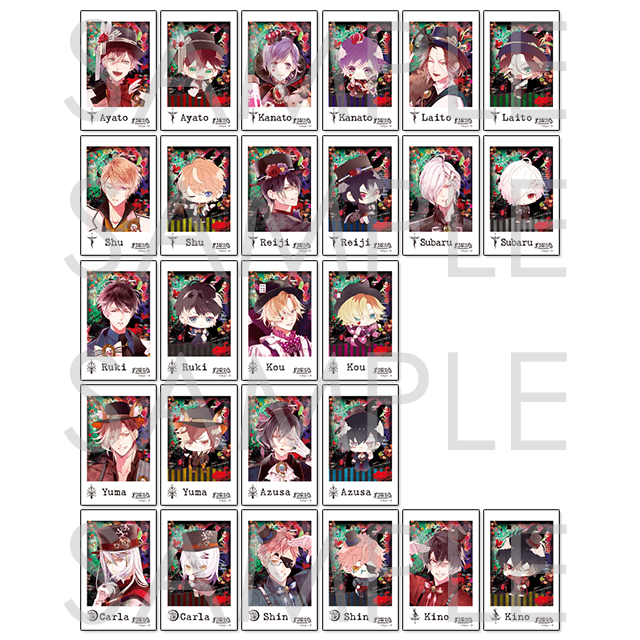 DIABOLIK LOVERS Dark Wonderland ポラ風カード | 乙女向け通販サイト