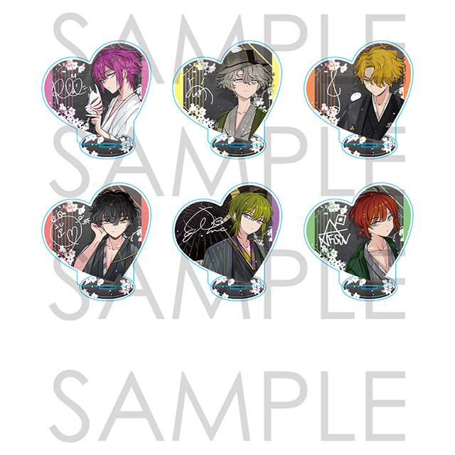 海外先行】ディア(ハート)ヴォーカリスト 六花響鳴 ハート型アクリル