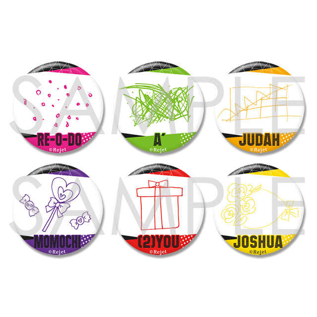 ディア(ハート)ヴォーカリスト Xtremeキャラクターデザイン缶バッジ