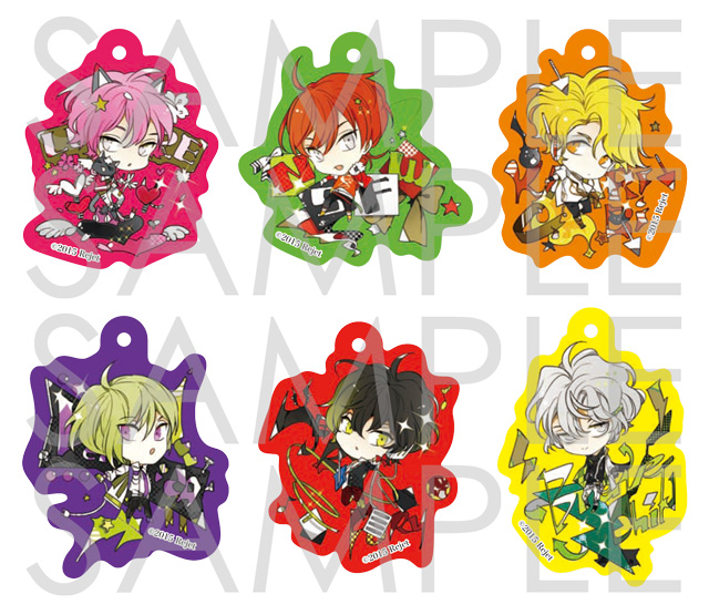 ディア(ハート)ヴォーカリストWired キラキラアクリルストラップ