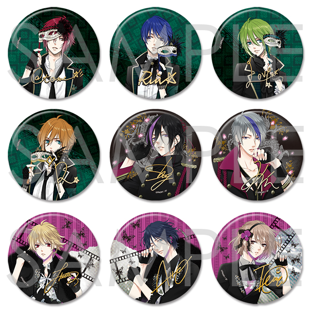 ピタゴラスプロダクション サイン入り缶バッジ | 乙女向け通販サイト