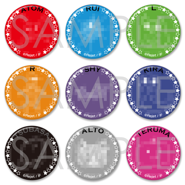 ピタゴラスプロダクション らくがき缶バッジ－秋といえば編－ | 乙女