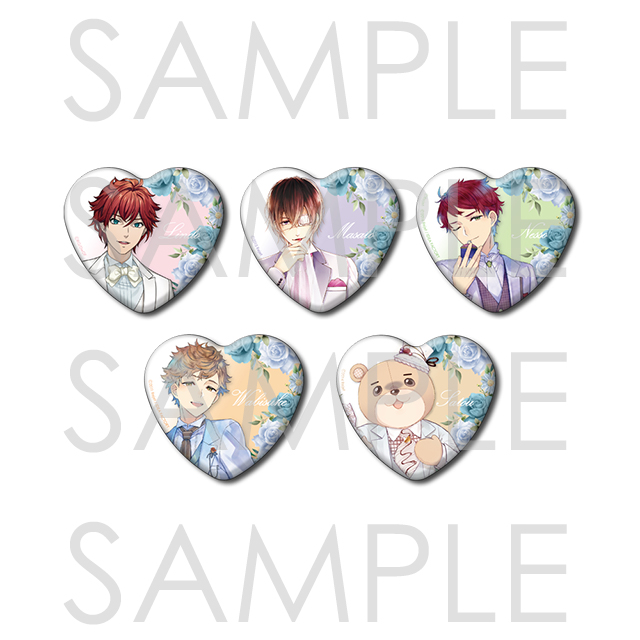 Rejestic Brothers ビッグハート缶バッジ | 乙女向け通販サイト「SKiT