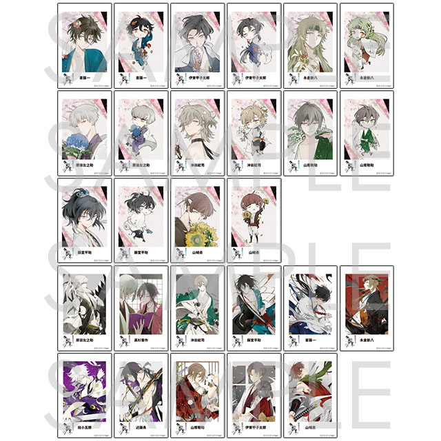 十周年記念 新撰組 勿忘草 ポラ風カード Type B | 乙女向け通販サイト