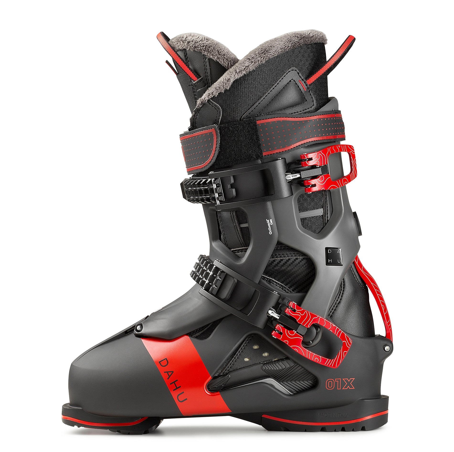 Men's Ecorce 01X Basalt Black - Grey - Red – DAHU