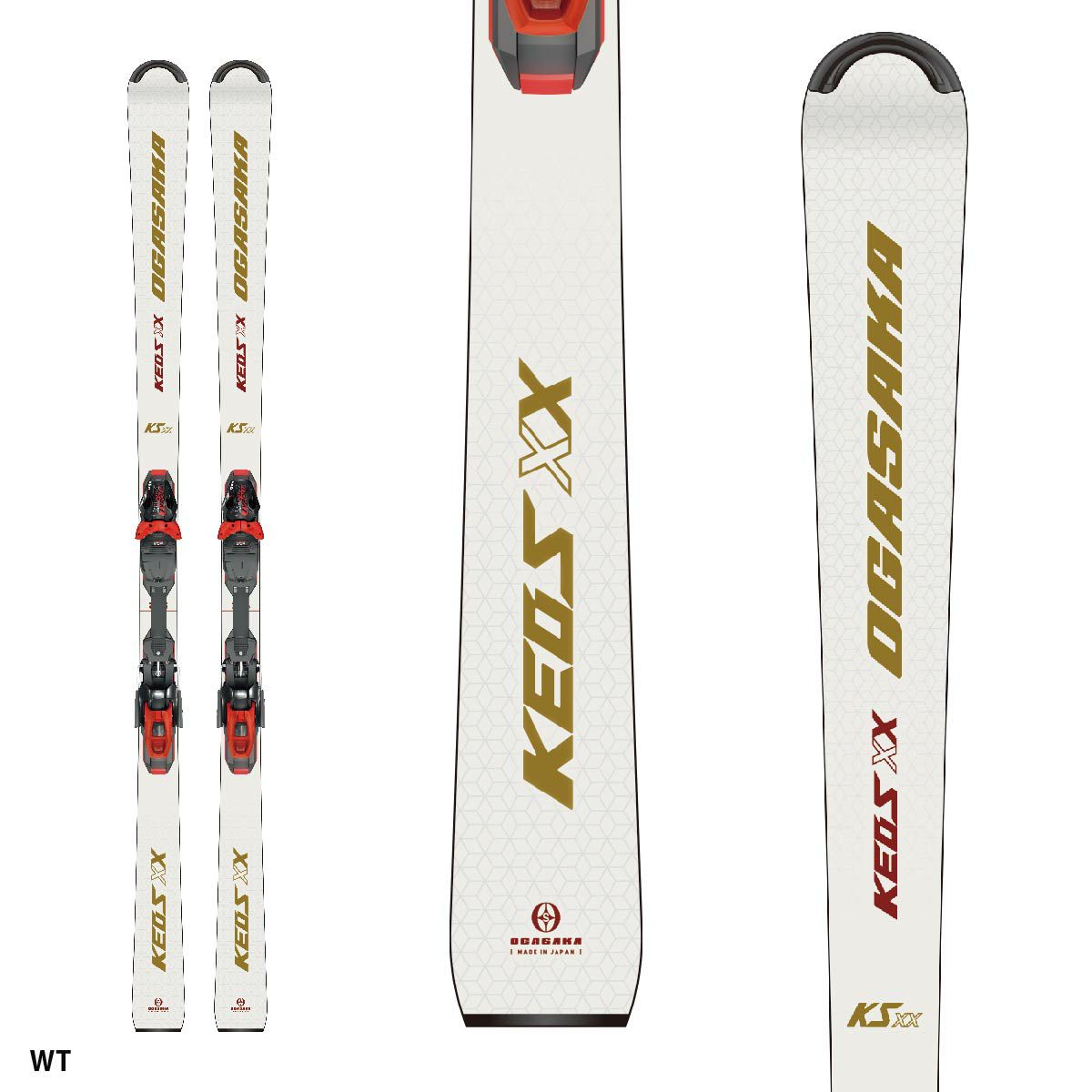 OGASAKA オガサカ スキー板 ＜2025＞ KEO'S 〔ケオッズ〕KS-XX + PRD