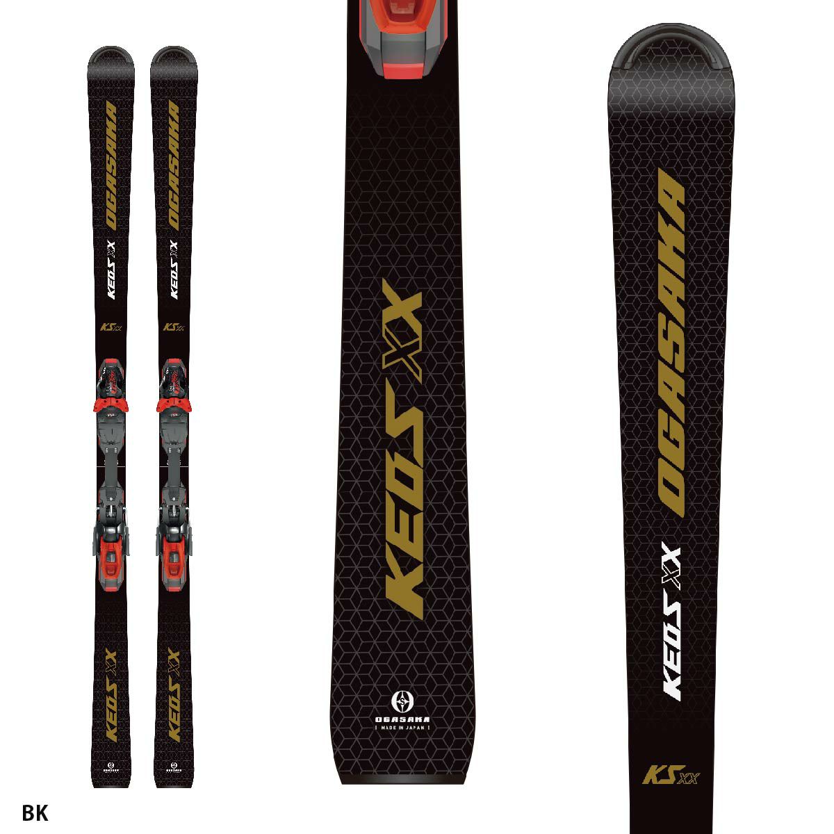 OGASAKA オガサカ スキー板 ＜2025＞ KEO'S 〔ケオッズ〕KS-XX + PRD