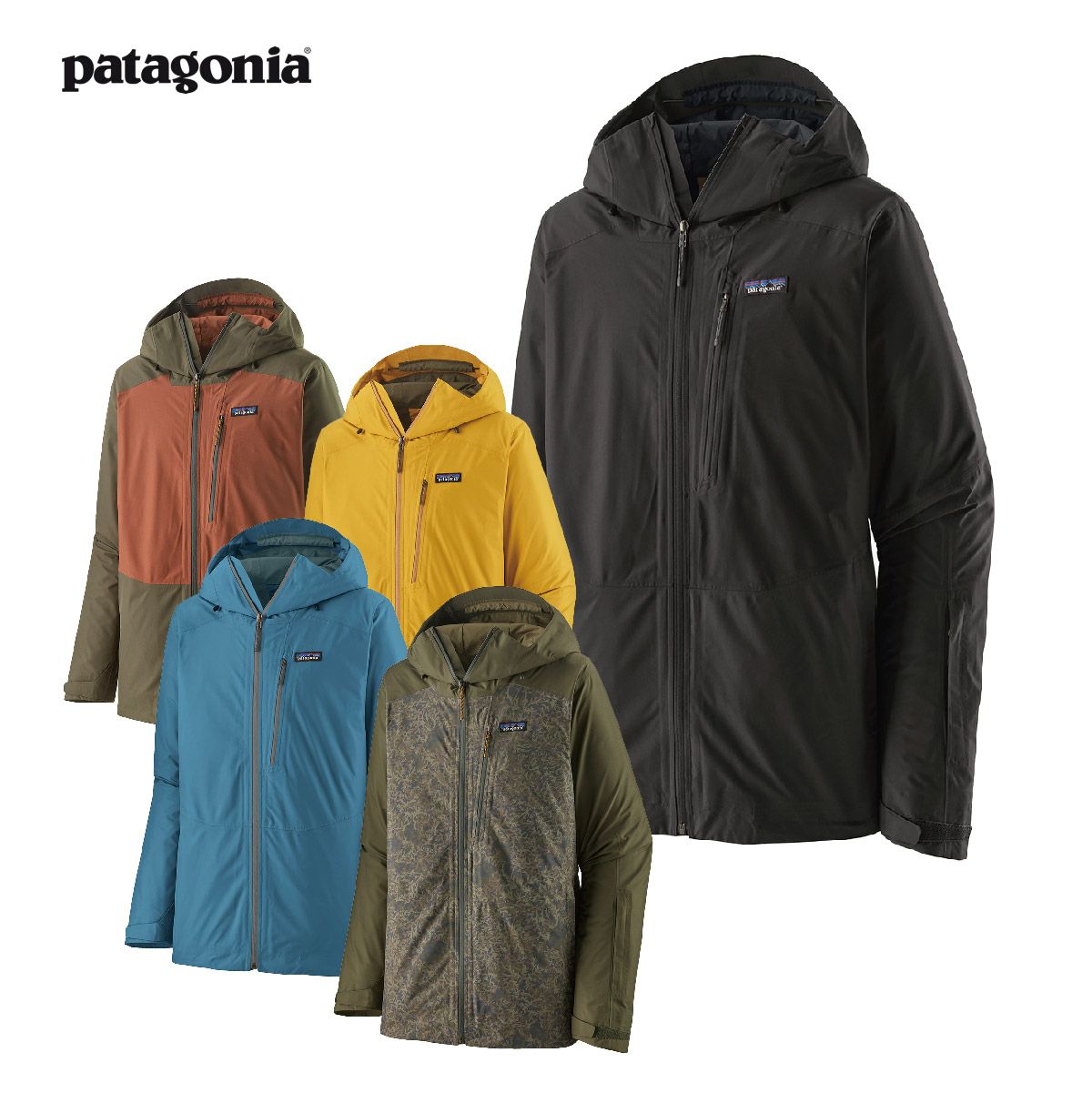 Patagonia スノーショットジャケット インナーダウン付