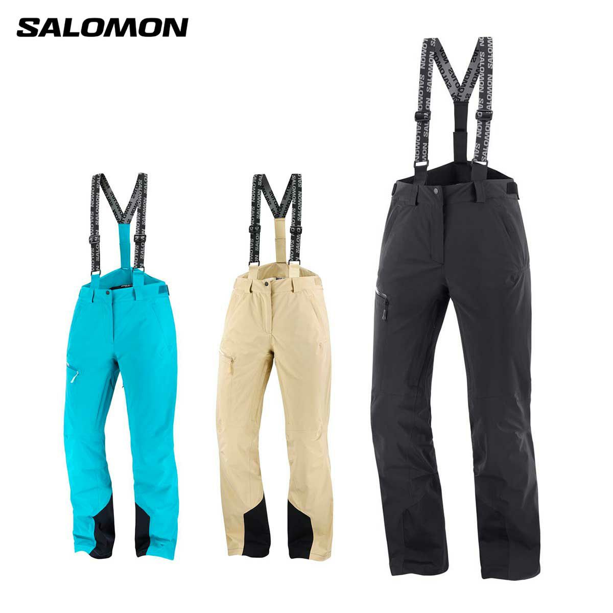 スキーウェア スキーパンツ レディース パンツ SALOMON サロモン