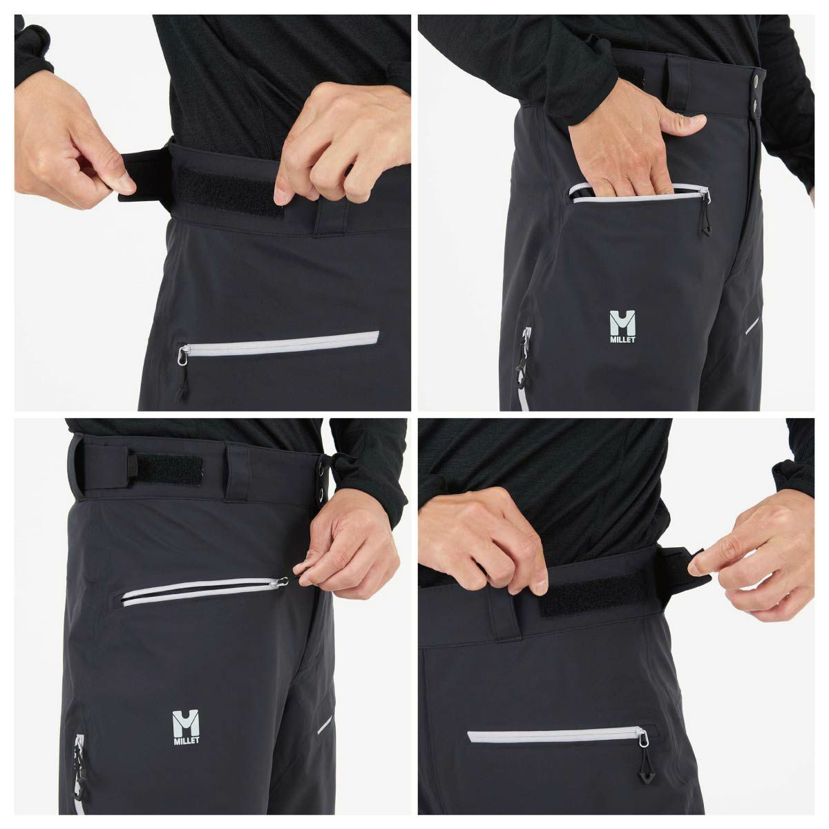 スキーウェア スキーパンツ パンツ MILLET ミレー メンズ レディース