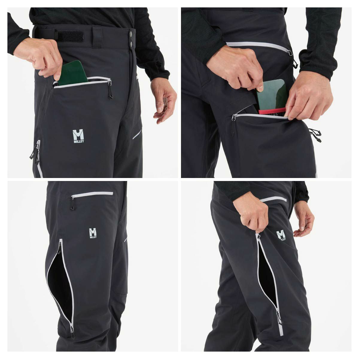 スキーウェア スキーパンツ パンツ MILLET ミレー メンズ レディース