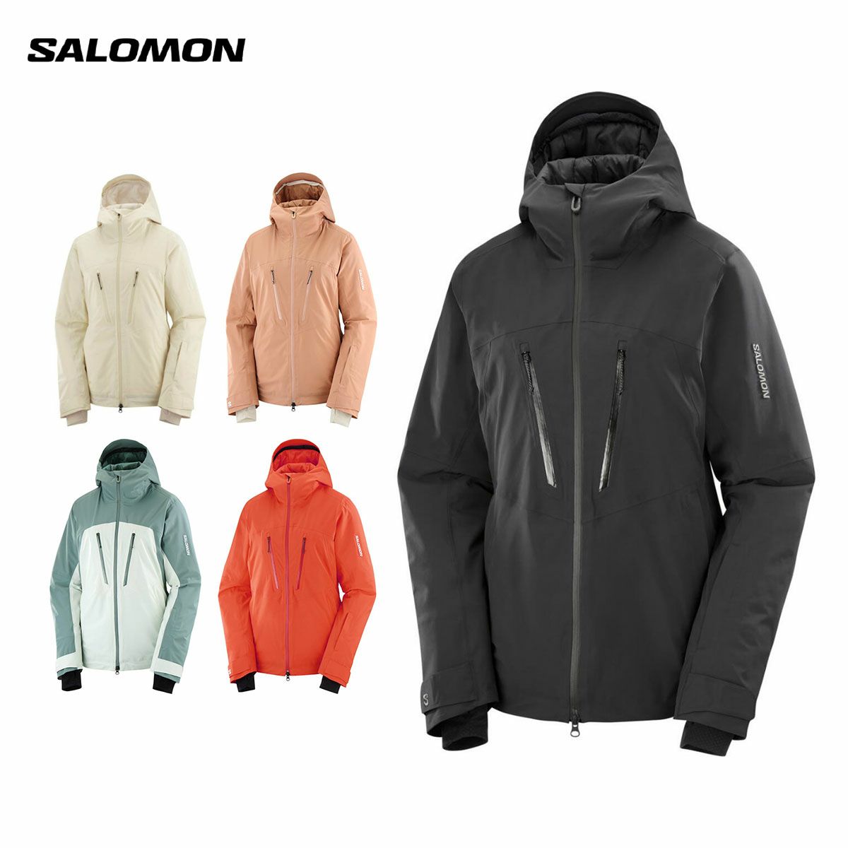 スキーウェア メンズ スキージャケット サロモン SALOMON 2025