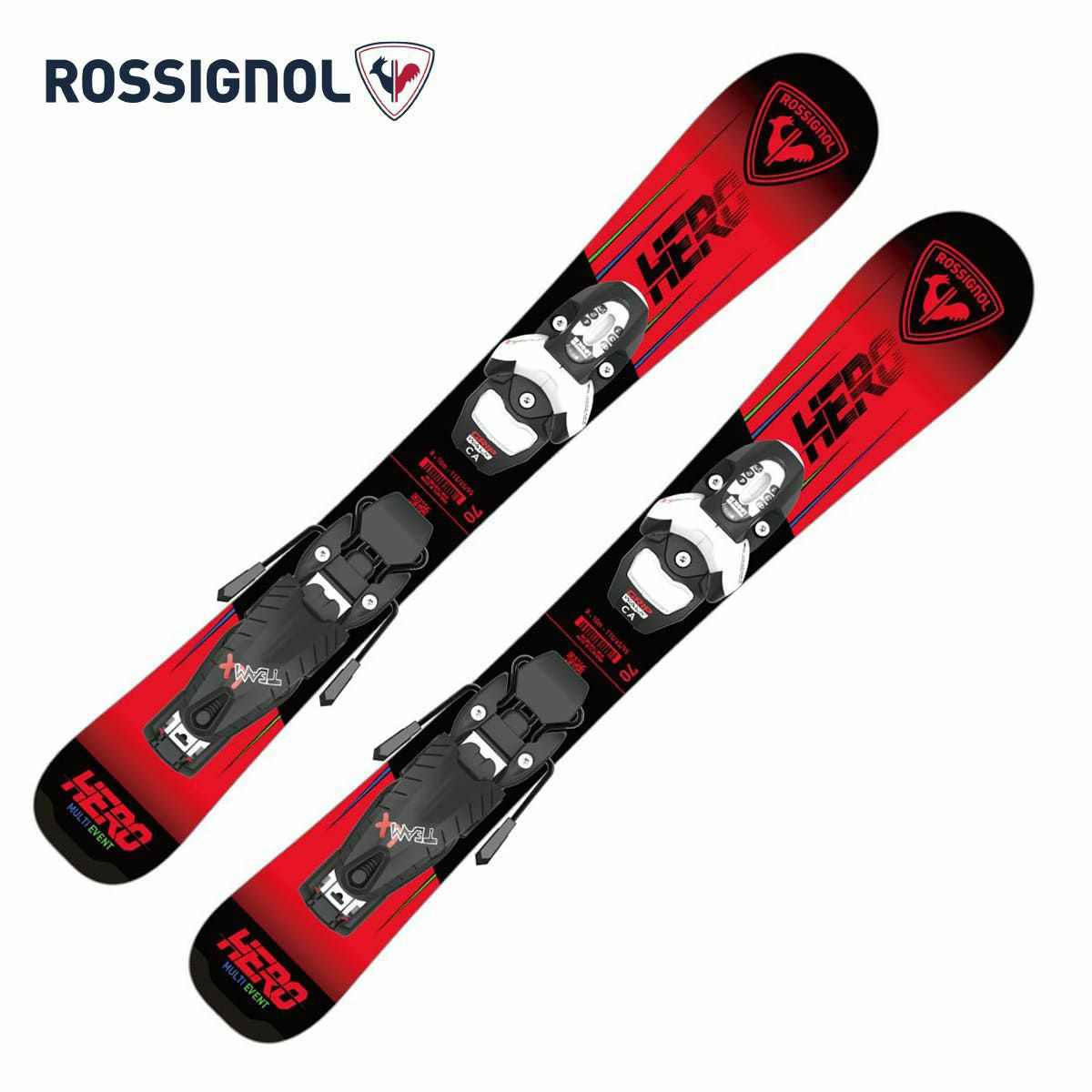 ROSSIGNOL ロシニョール スキー板 キッズ ジュニア 2025 HERO ATHLETE