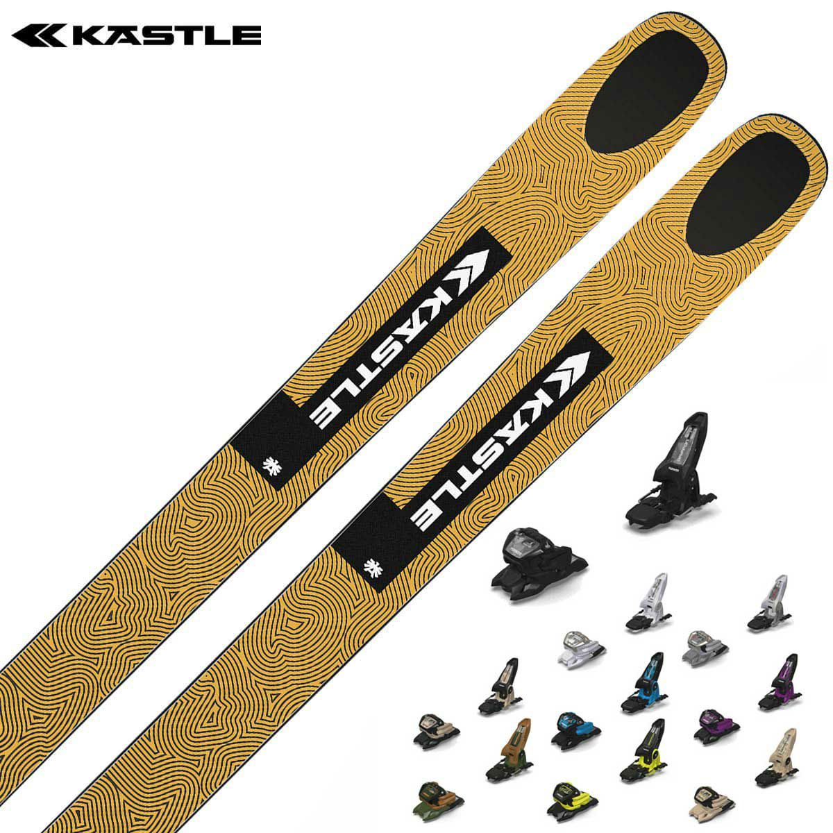 KASTLE ケスレー スキー板 メンズ レディース ＜2025＞ ZX 100 +