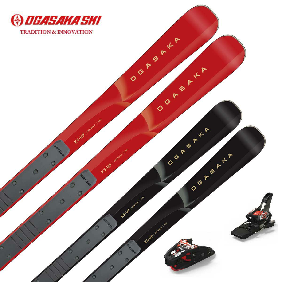 OGASAKA オガサカ スキー板 メンズ レディース＜2026＞TC-S + FM585 +