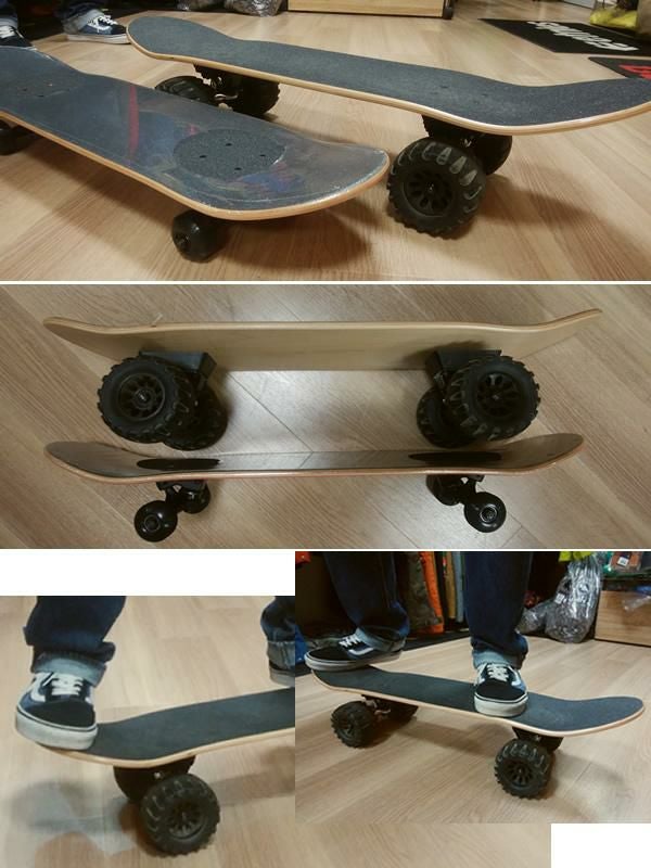 ダート用足回りセット スケートボード オリジナル 極太オフロード