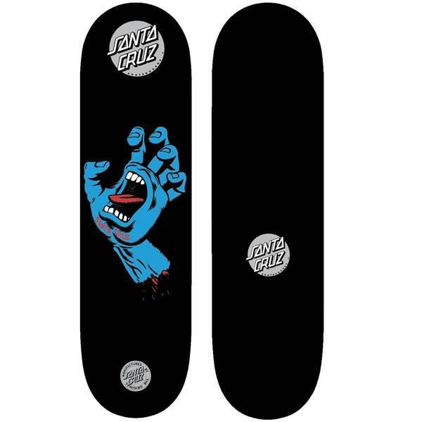 サンタクルーズ デッキ単品 スクリーミングハンド/ブラックブルー 7.8