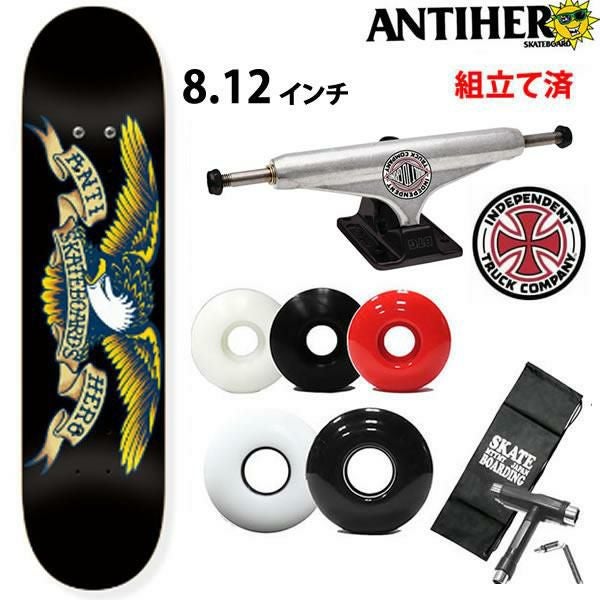 スケボーコンプリート アンタイヒーロー ベンチャートラックセット