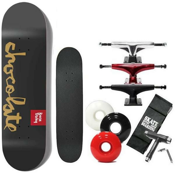 スケボー コンプリート DEEP MOUNTAIN 8.0インチデッキ + ベンチャー