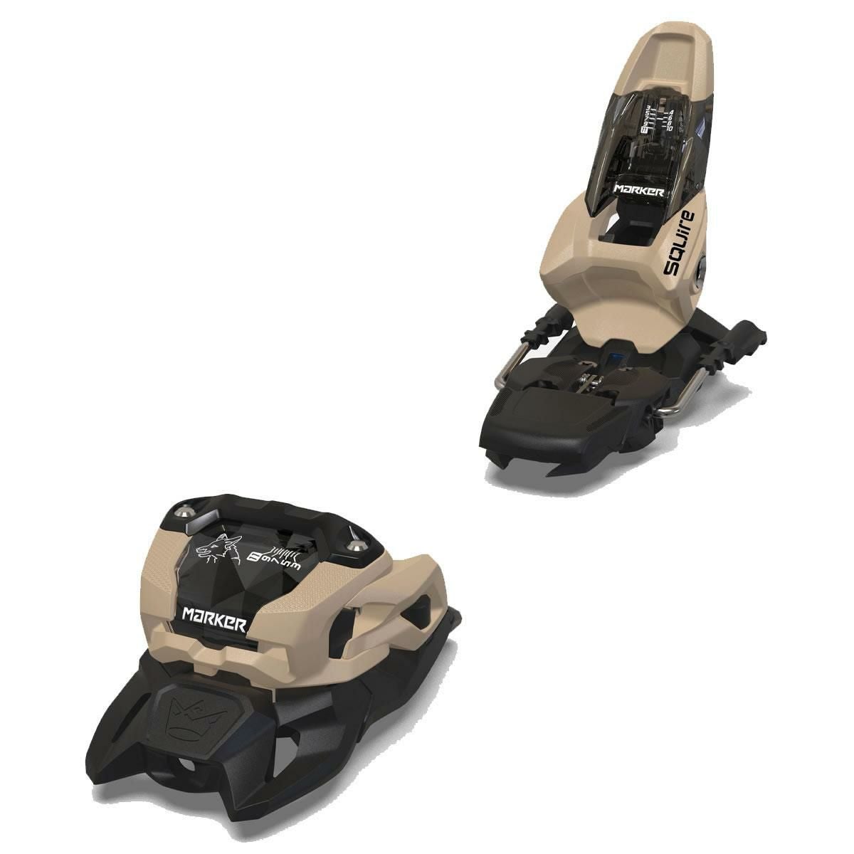 マーカー ビンディング JESTER 16 アンスラサイト×ブラック×レッド