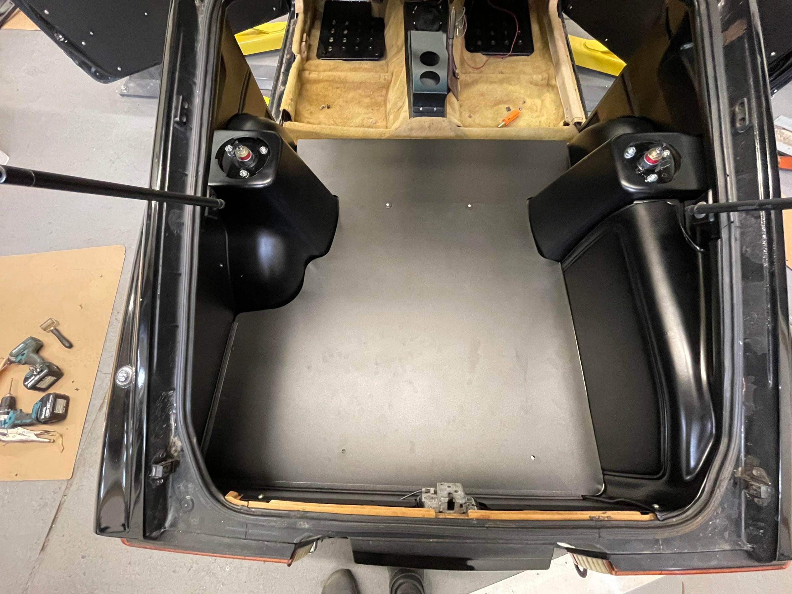 HATCH INTERIOR PANELS & SPARE TIRE COVER (2 SEATER) | DATSUN | 280ZX