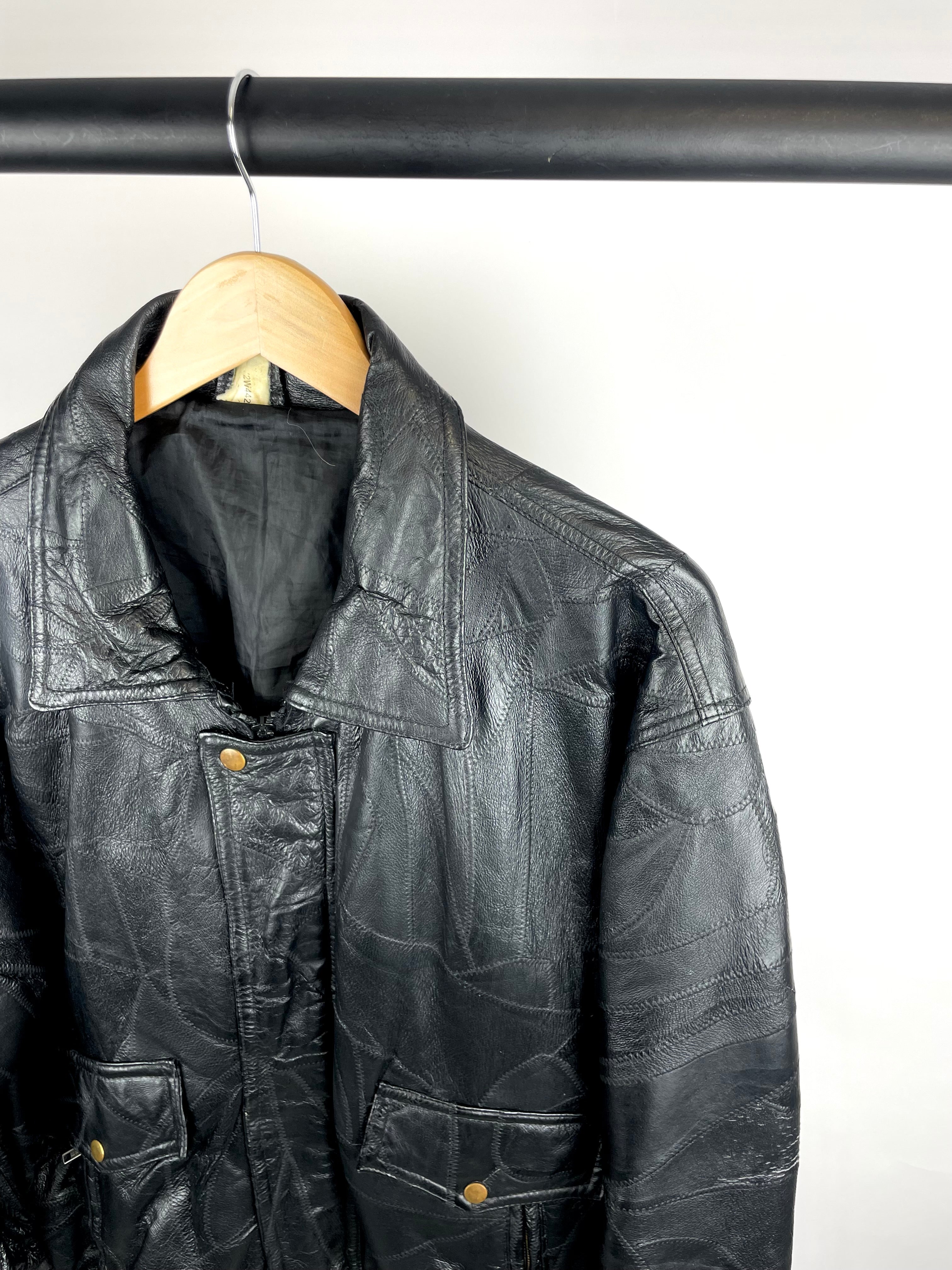 Vintage 90s Leather Jacket – Skux Vintage