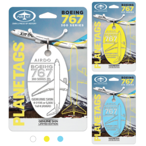 SOLD OUT !! AVIATIONTAG B777 JA708A Light Blue ANA アビエーション