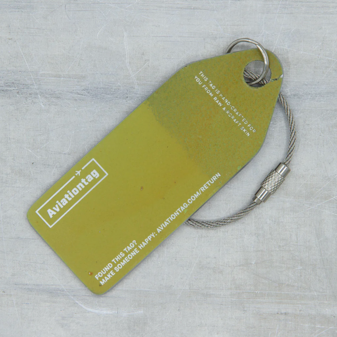 残り1つ！】AVIATIONTAG B747 VH-OEG Qantas Red アビエーションタグ