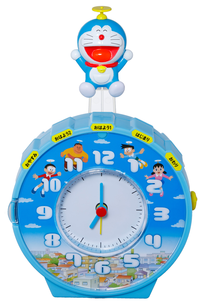 世界初!! ドラえもんたち5人がしゃべる「まかせとけい」！ 『小学