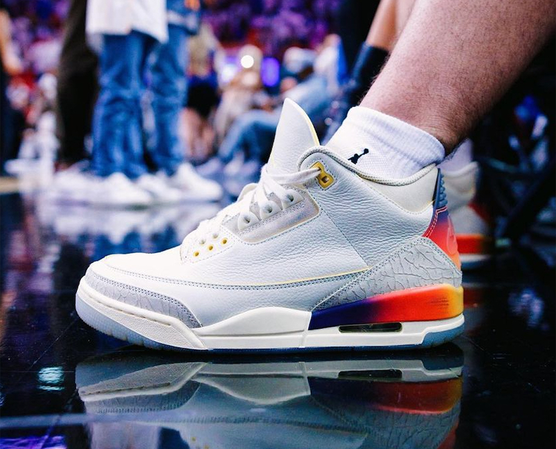 2023年9月2日発売J Balvin x Air Jordan 3 | Shot Clock