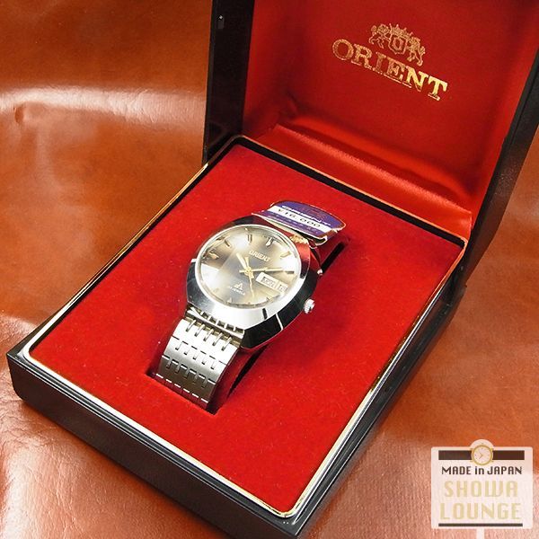 オリエント ORIENT クロノエース フォーカス ブラウングラデーション